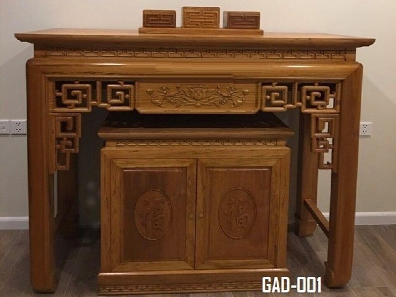 bàn thờ đứng hiện đại gỗ gụ giá tốt nhất